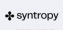 Syntropy